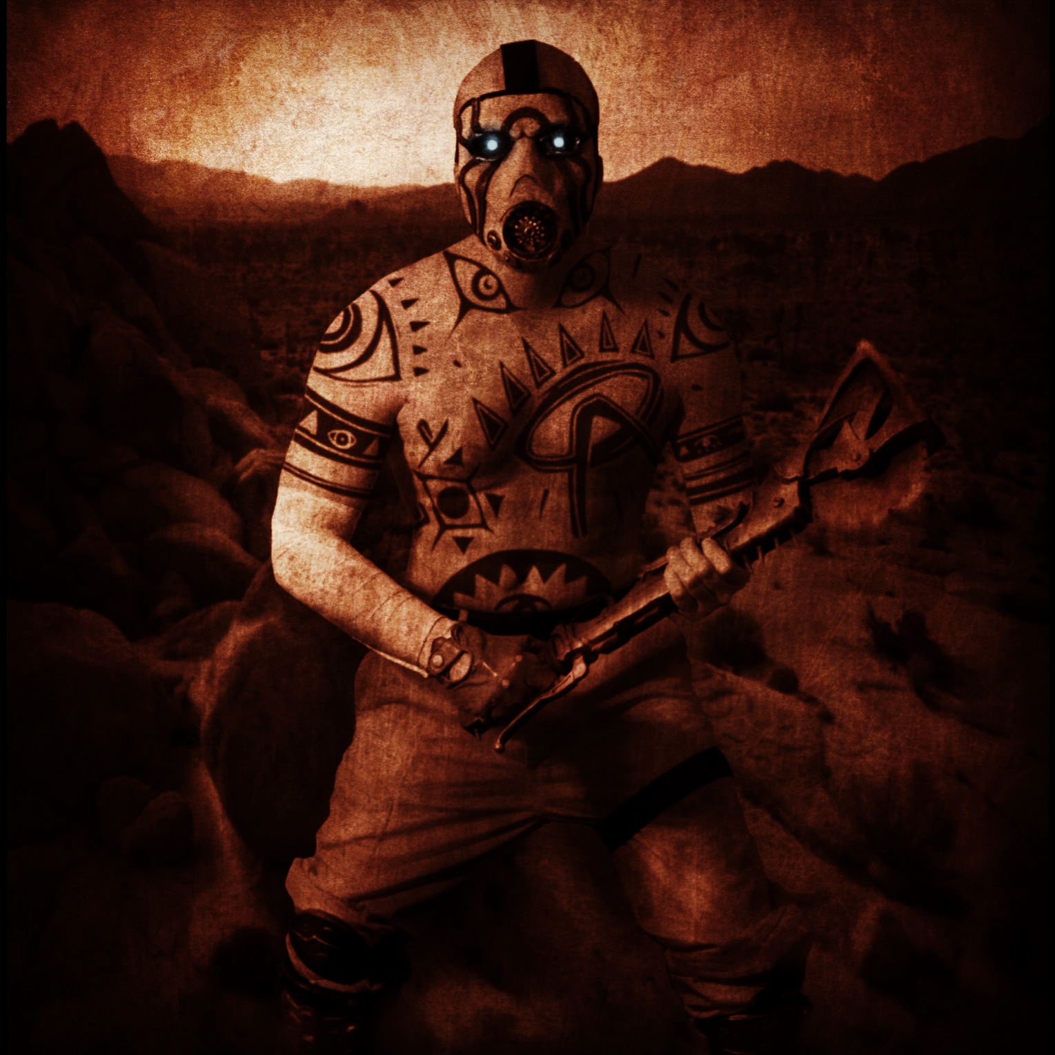 Borderlands Psycho Bandit Wasteland