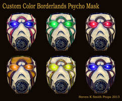 Custom Color Borderlands Psycho Mask