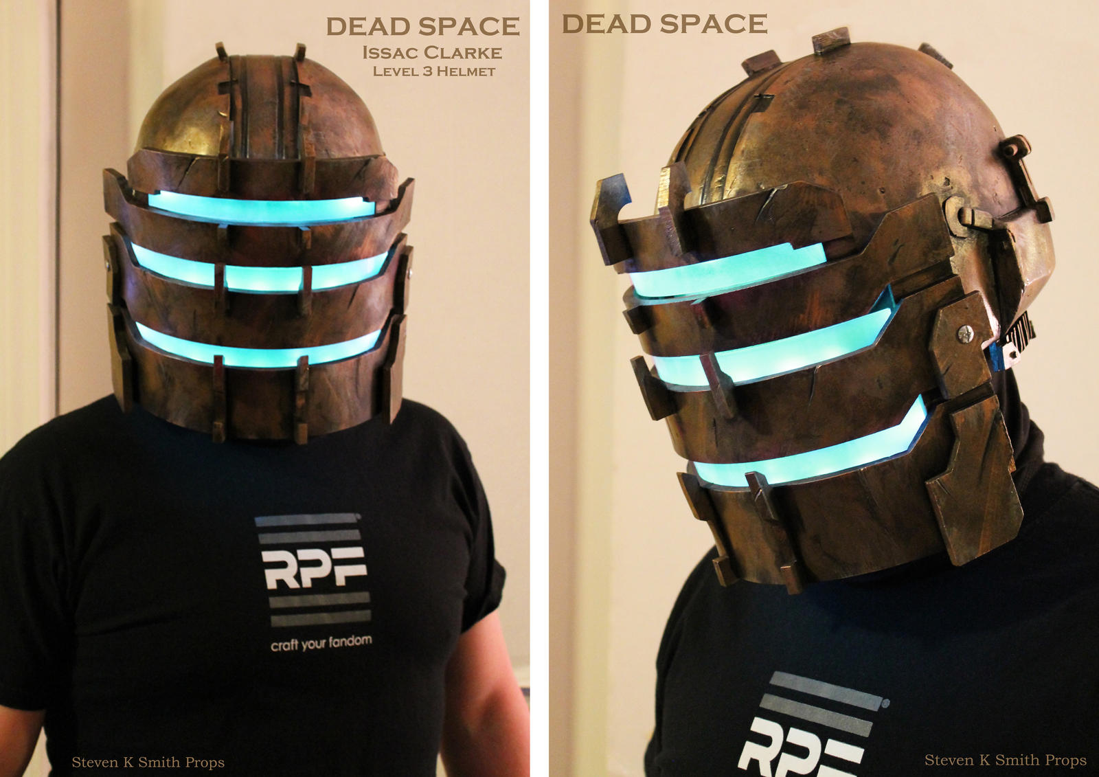 Dead Space Isaac Clarke Level 3 Helmet By Sksprops On Deviantart