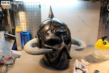 Frazetta Death Dealer Helmet WIP 15 SKS Props