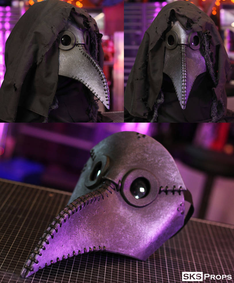 Foam Plague Doctor Mask Free PDF Template by SKSProps on DeviantArt foam-plague-doctor-mask-free-pdf-template-by-sksprops-on-deviantart
