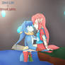 Zora!Link x Hylian!Mipha