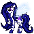 Navy Canvas Pixel - Commission