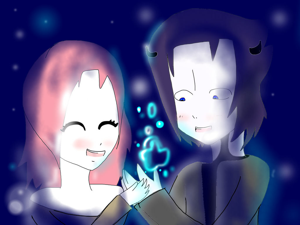 Demonic Angel: Amber and Mizu by Raspberrymint911 on DeviantArt