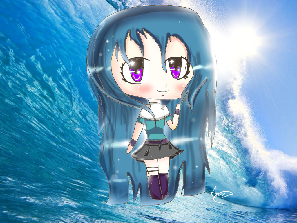 Water Chibi :3 by Raspberrymint911 on DeviantArt