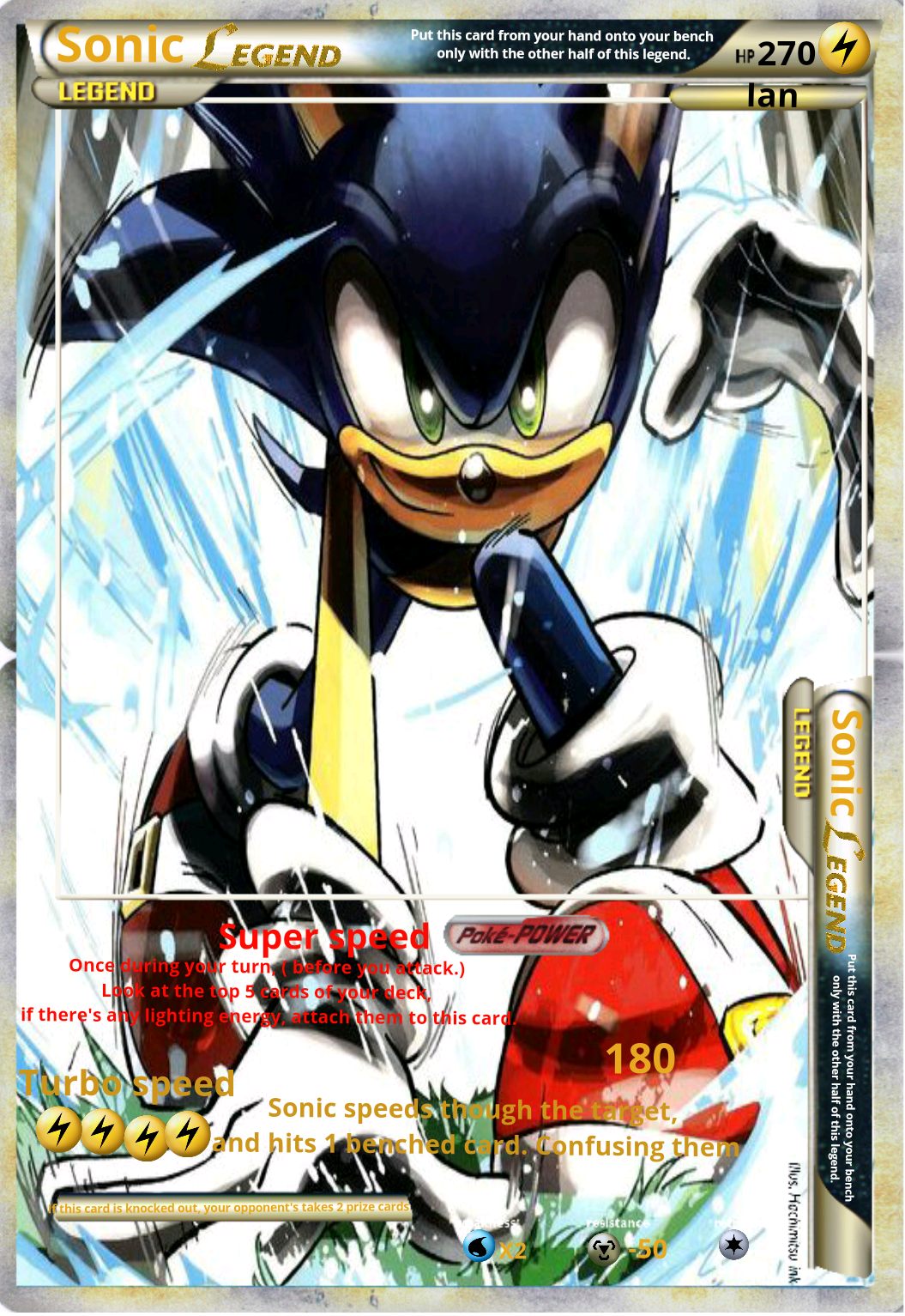 Darkspine sonic card by skymemes on DeviantArt