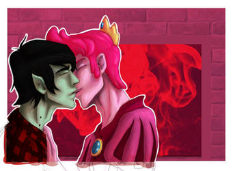 Prince Gumball and Marshall Lee