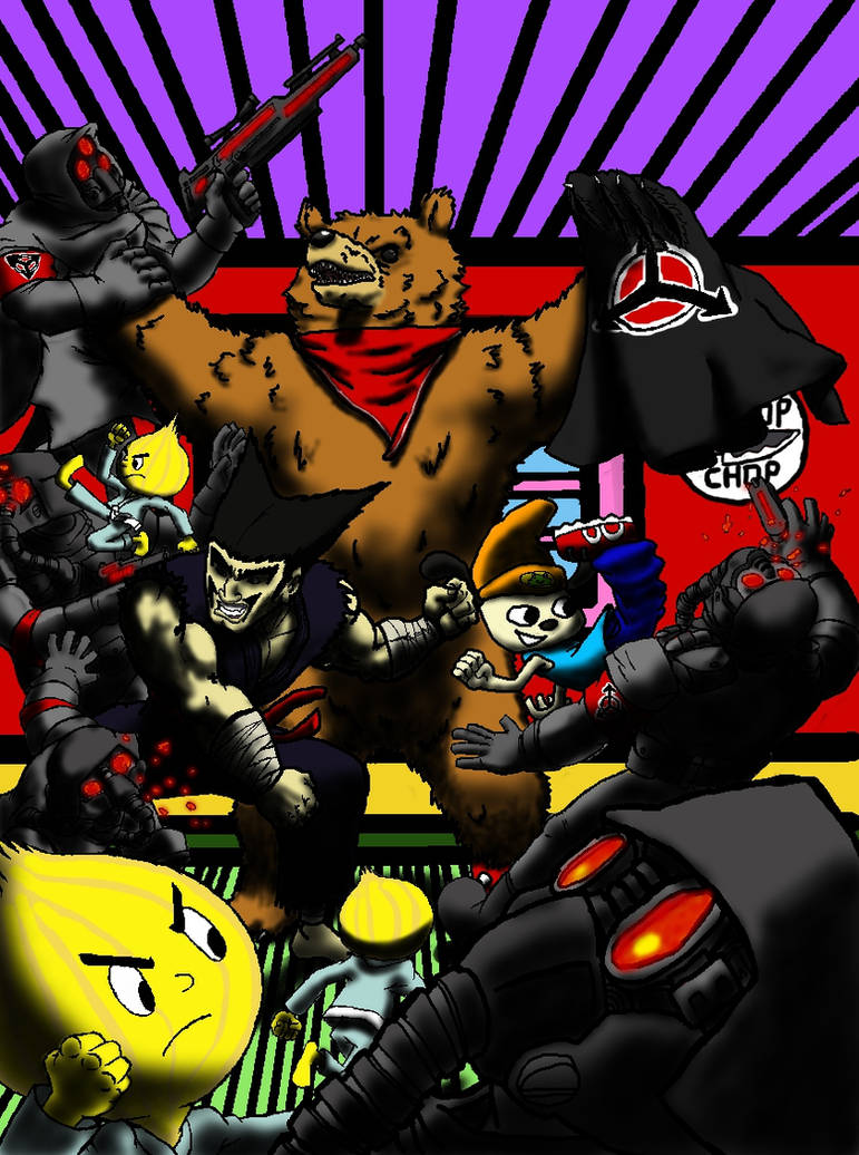Kick Punch by superJROlander on DeviantArt