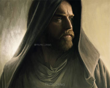 Obi-Wan Kenobi painting