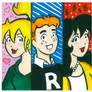Betty, Archie and Veronica