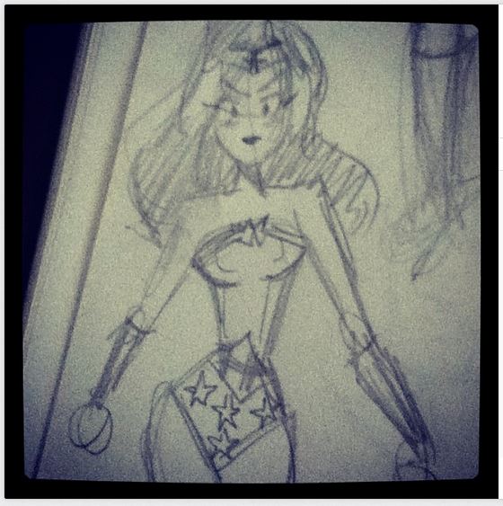 Wonder Woman Sketch