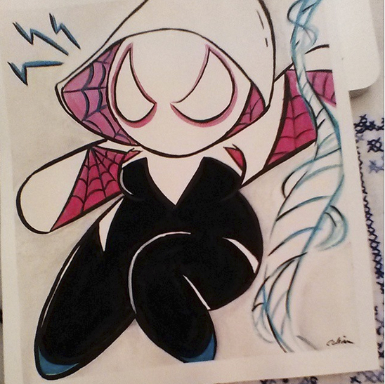 Chibi Spider Gwen