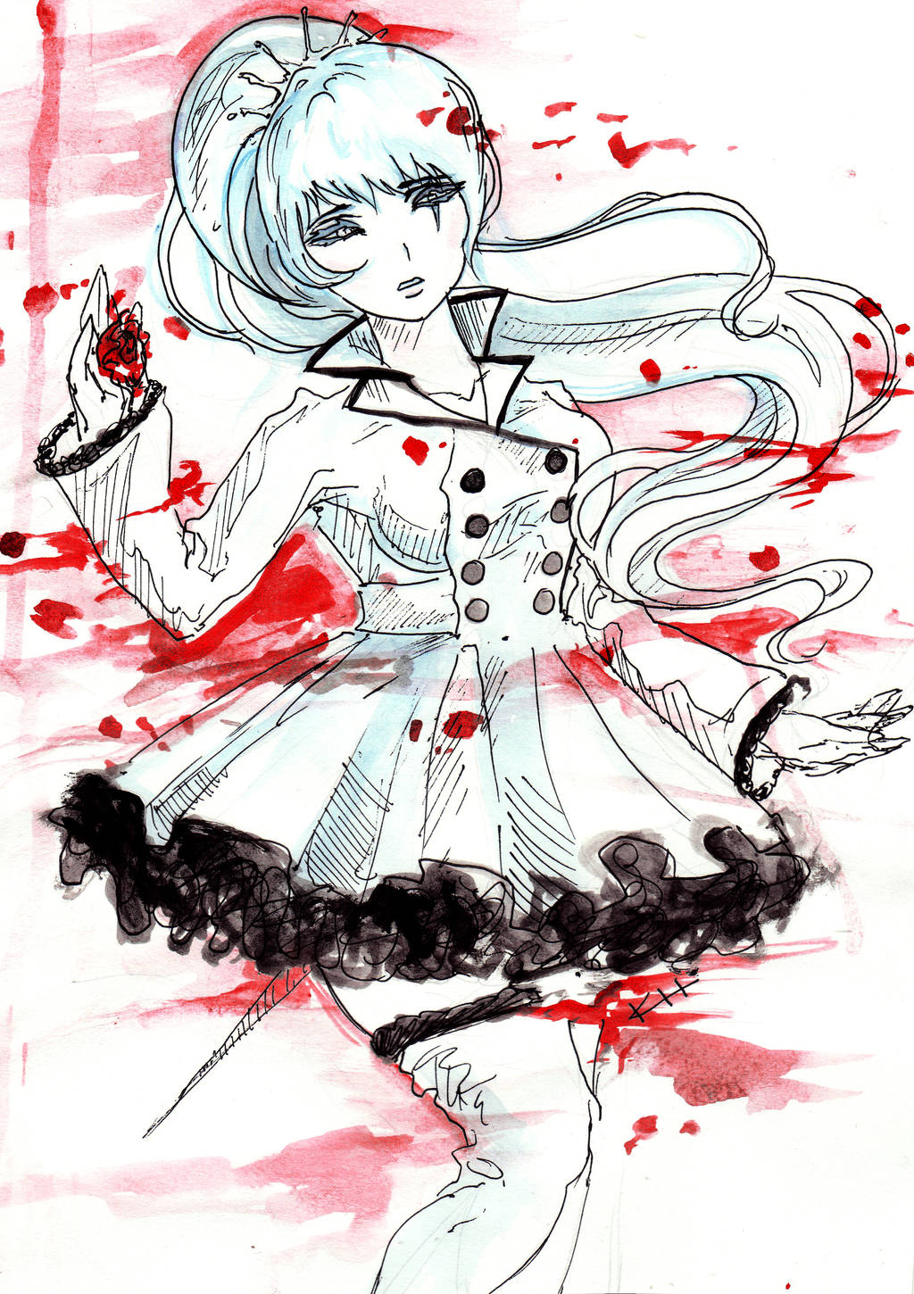 Team RWBY - Weiss Schnee (2/4) by eollynart