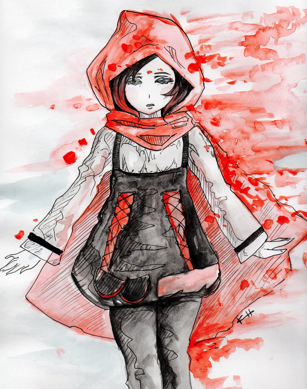 Team RWBY - Ruby Rose (3/4) by eollynart