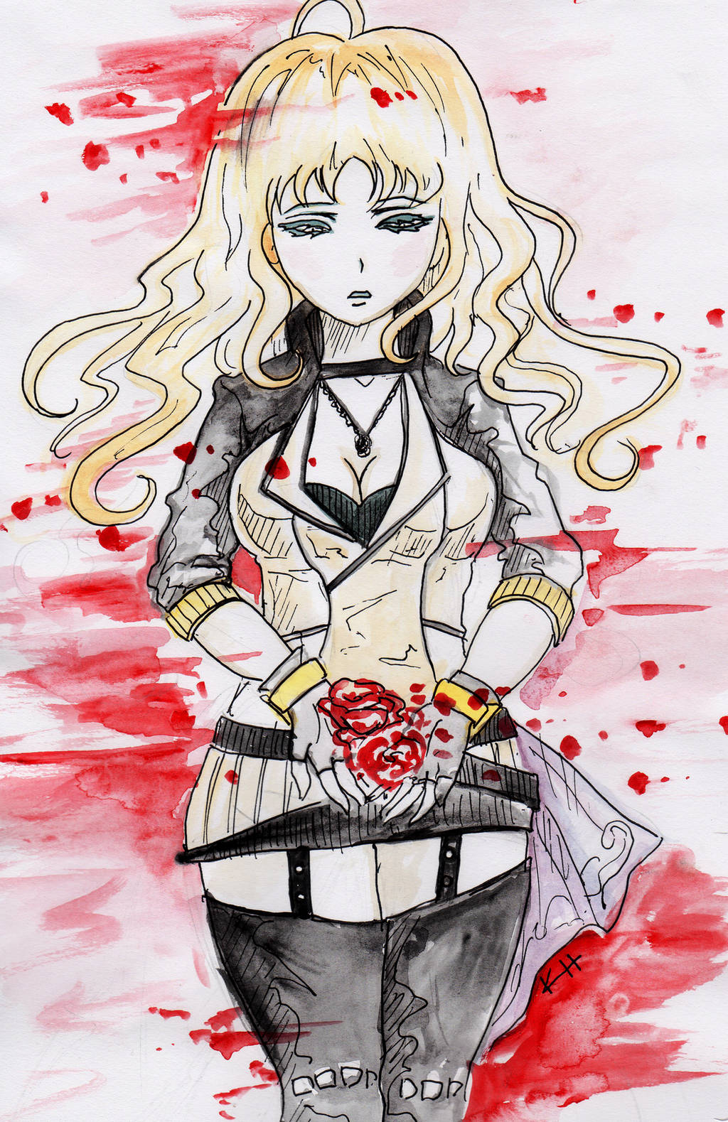 Team RWBY - Yang Xiao Long (4/4) by eollynart