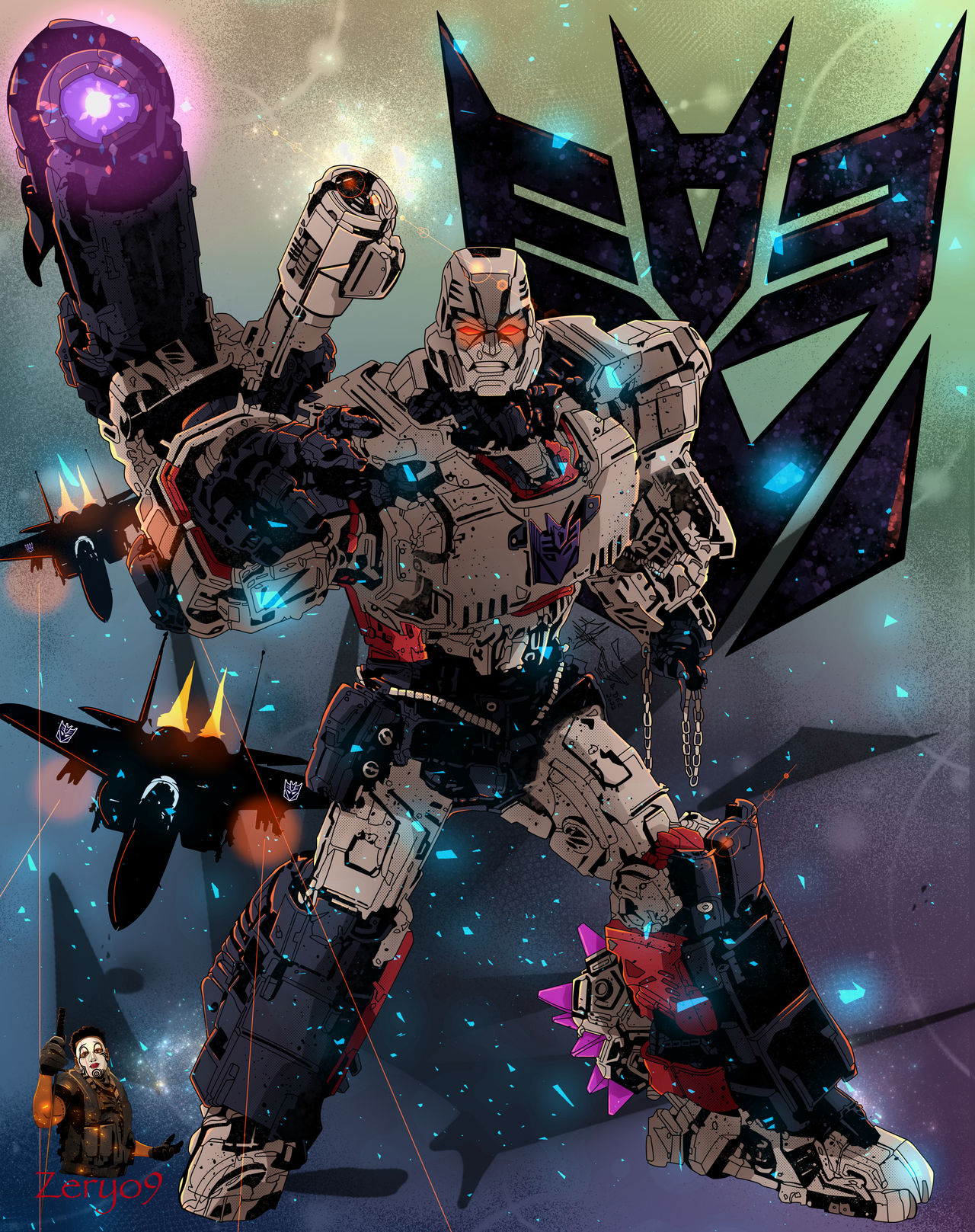 Pyroco Megatron Megatron by Zeryo9 on DeviantArt