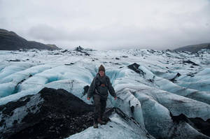 Me on Solheimajokull