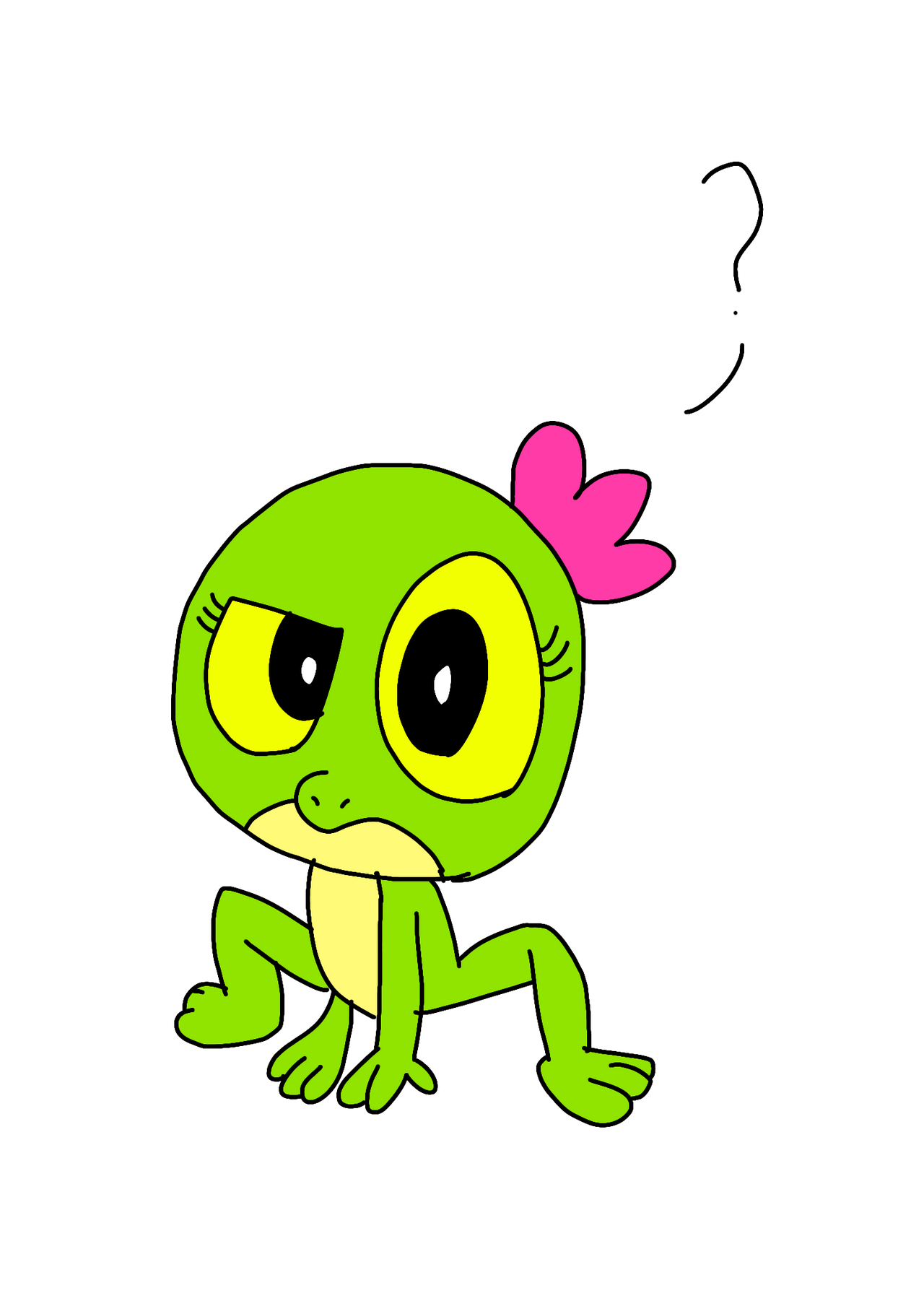 Ribbit: huh? by AymaneBackupChannel on DeviantArt