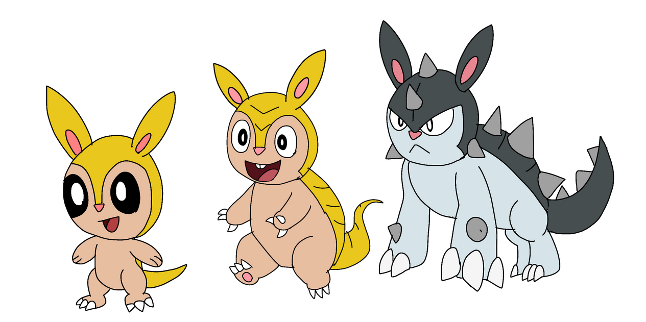 Rollar as a Pokemon Evolutions by AymaneBackupChannel on DeviantArt