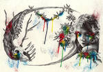 vida y muerte en color by Irina-Hirondelle