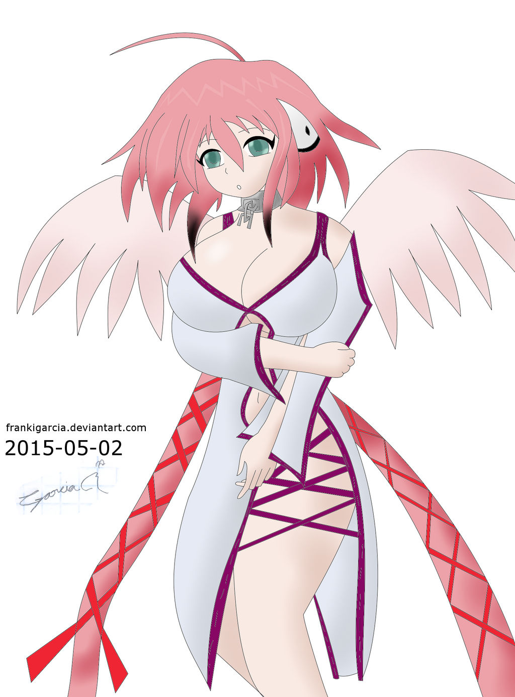 Ikaros Scathach cosplay color