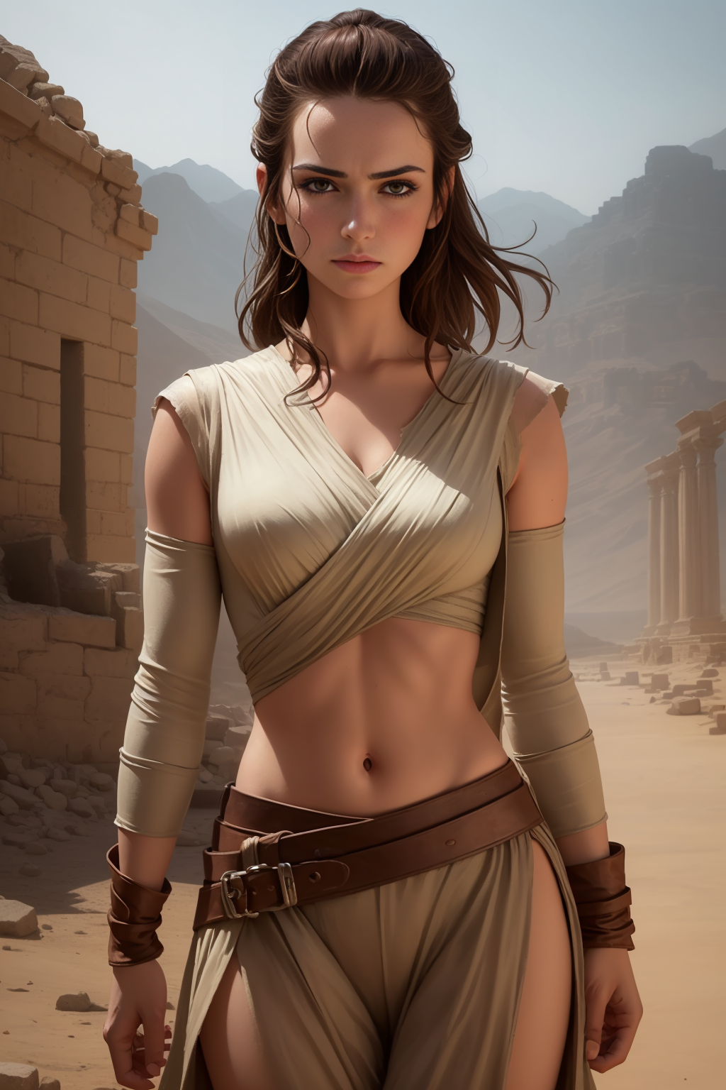 Rey 1 - Star Wars by FrostEyeAi on DeviantArt