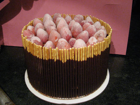 Pocky Cake