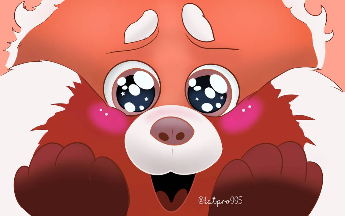 Red panda by katpro995 on DeviantArt