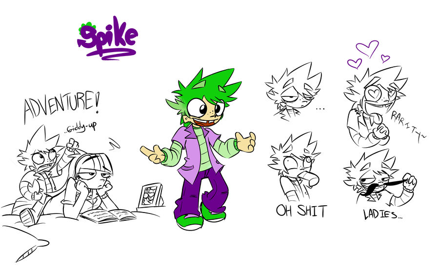 MLP Human Spike by Spurkeht