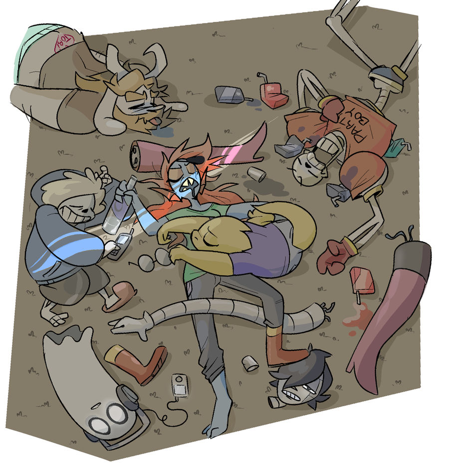 Alphyne - Hangover by Spurkeht