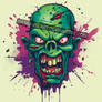 Angry Crazy Zombie (FREE ART)