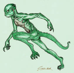 Reptilian - Drawing
