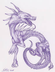 Dragon Sketch - fin
