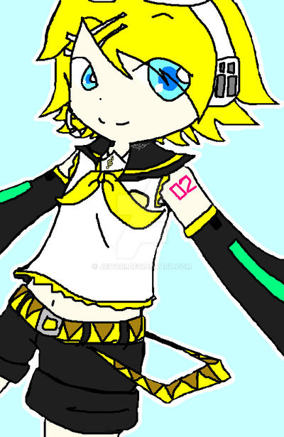 Chilibi Rin .:Chibi Rin Kagamine:. by Jeitori on DeviantArt