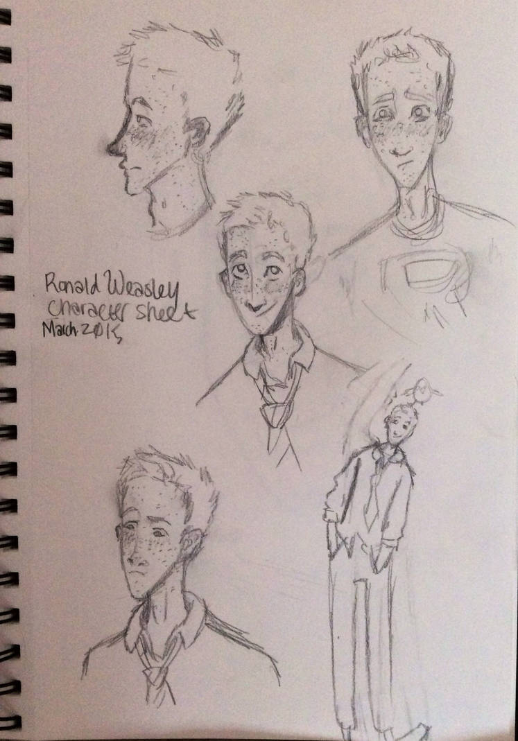 Ron Weasley Character Sheet By Tinygorilla On DeviantArt