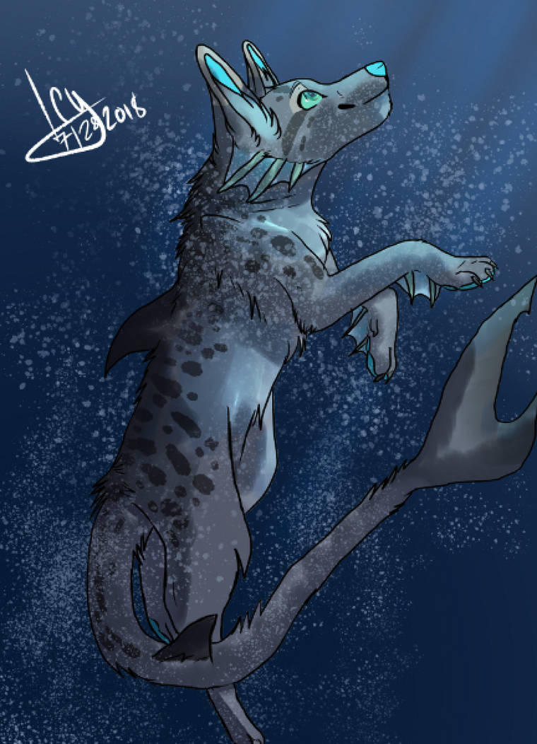 Tiger Shark- Canine Hybrid by IcyClaw09 on DeviantArt