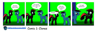 Comic 1 - clones