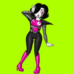 Mettaton ex  Loli Version