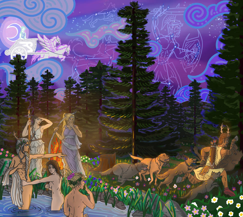 Actaeon The Stag by gokuellis on DeviantArt