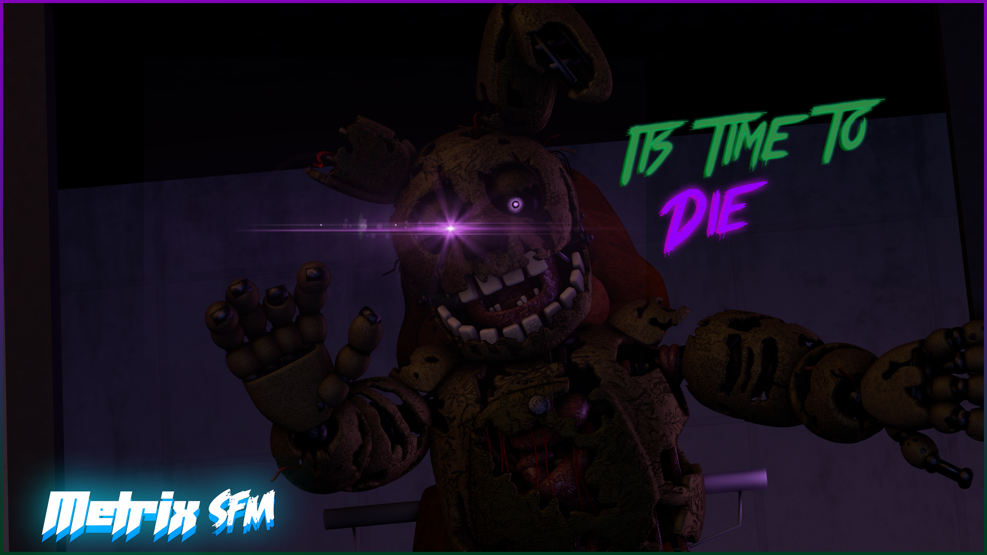 Spring Trap Proxy Magic Springtrap Poster by TheBlueCyanFox on DeviantArt