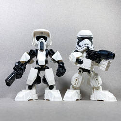 Storm and Scout Trooper Minis