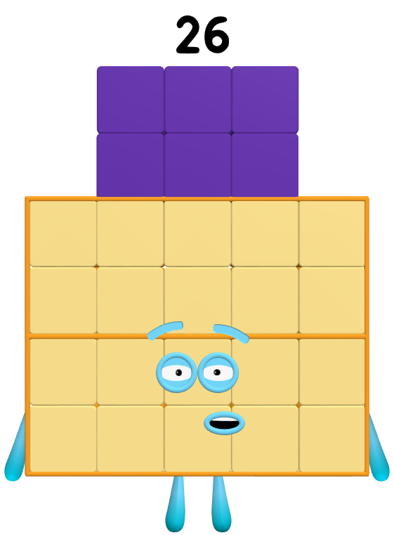 Number Blocks Rigs 26 Fanmade Numberblocks Twenty-Six by Henry266 on DeviantArt