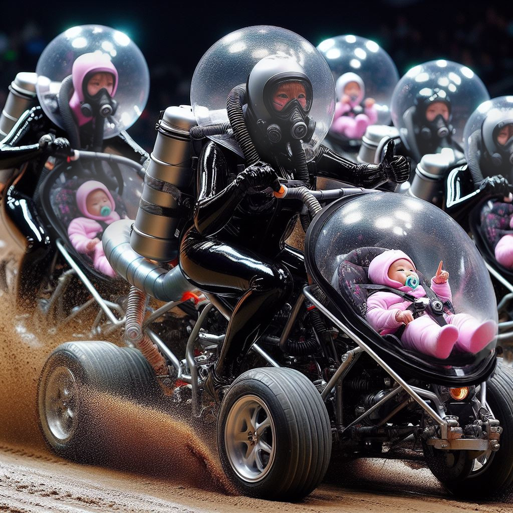 Stroller Racing Baby Formula One Stroller Racing by LaylaHayes on DeviantArt