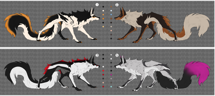 Wolf hybrid Adoptables Auction CLOSED