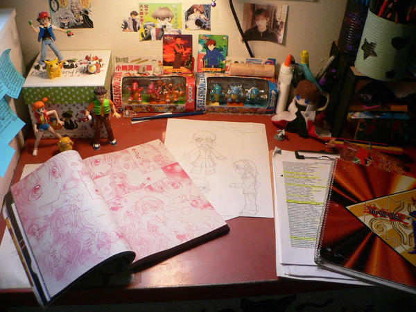 Desk Shot 1 by shadowmancer32 on DeviantArt
