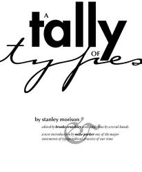 Typography - Tally Of Types