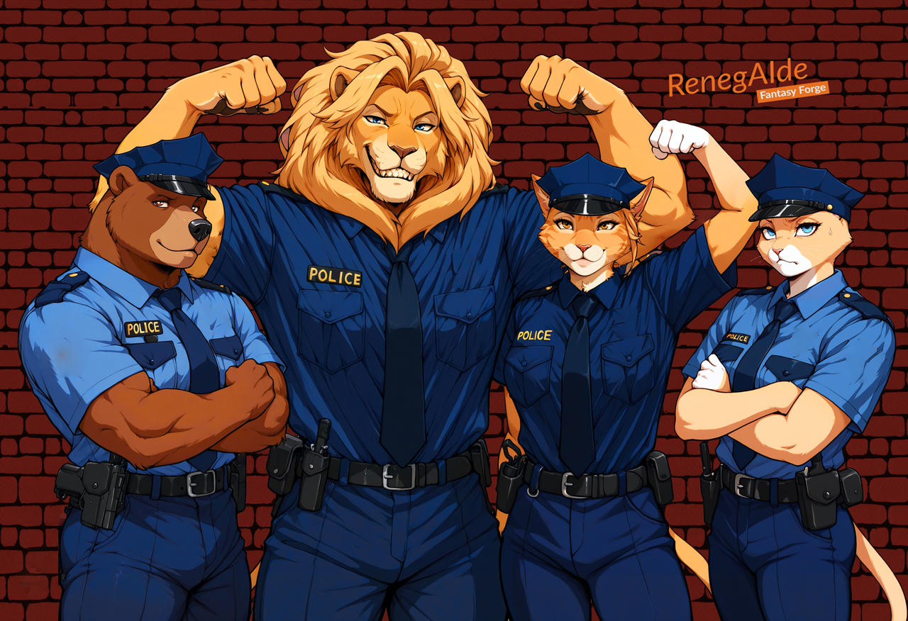 Police Graduation by RenegAIdeFF on DeviantArt