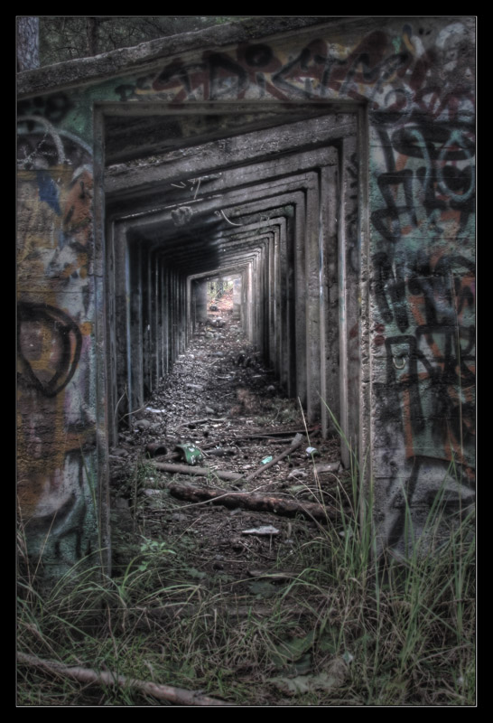 Light at End of Tunnel - HDR