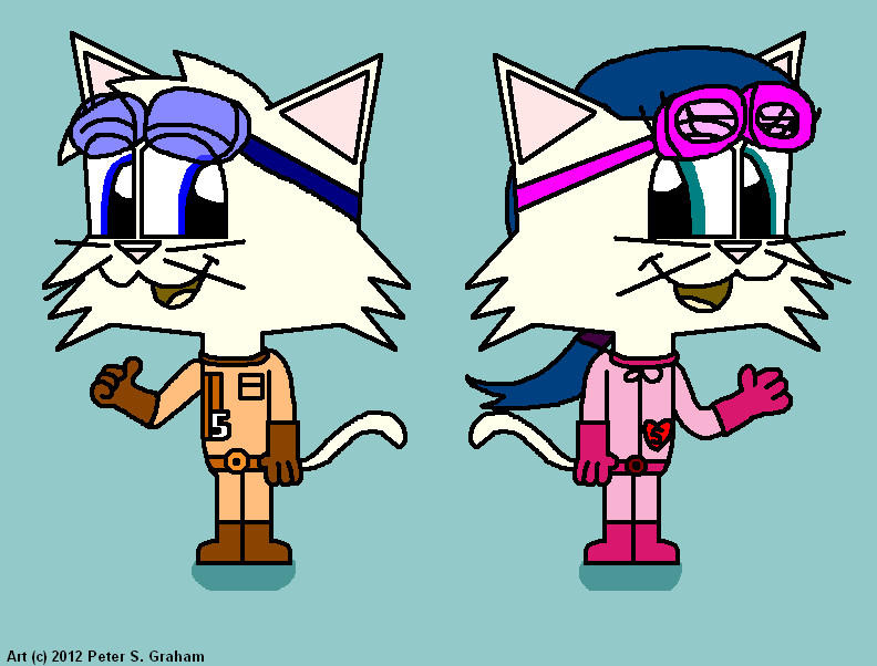 Pushy Cat Reno Racer Racer Cats by CherryToons on DeviantArt