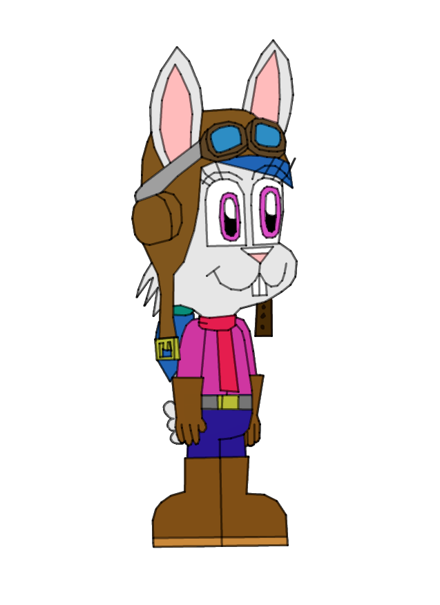 Marrie Rabbit Marie the Pilot Rabbit by CherryToons on DeviantArt